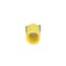 Panduit Ring Terminal, #10 Stud Size, 10 AWG, 600 V, Vinyl Insulated, Yellow, 500 PK PV10-10LF-D - alternate 4